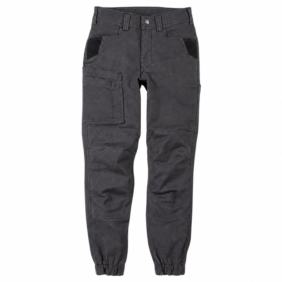 Women's Heavyweight Double-Knee Utility Work Jogger Pants - Charcoal