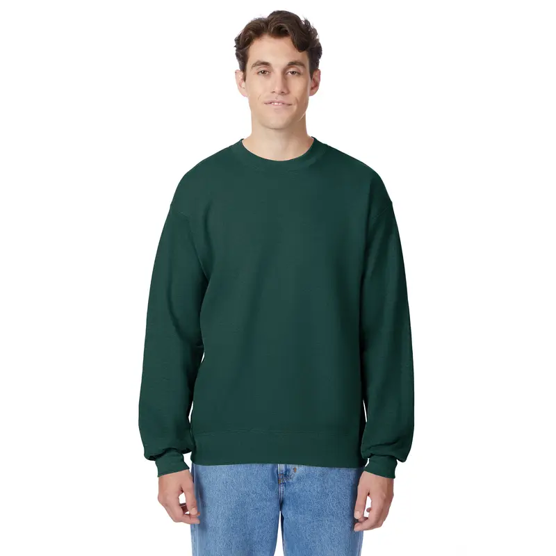 Ultimate Heavyweight Fleece Crewneck Sweatshirt Long Sleeve Pullover Warm Comfortable Ribbed Classic Top