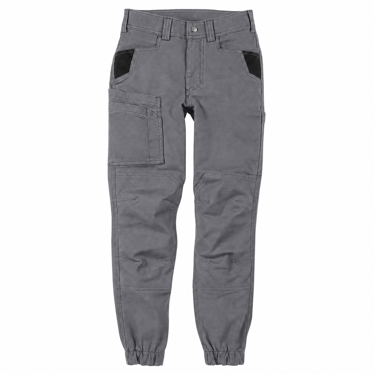 Women's Heavyweight Double-Knee Utility Work Jogger Pants - Gray