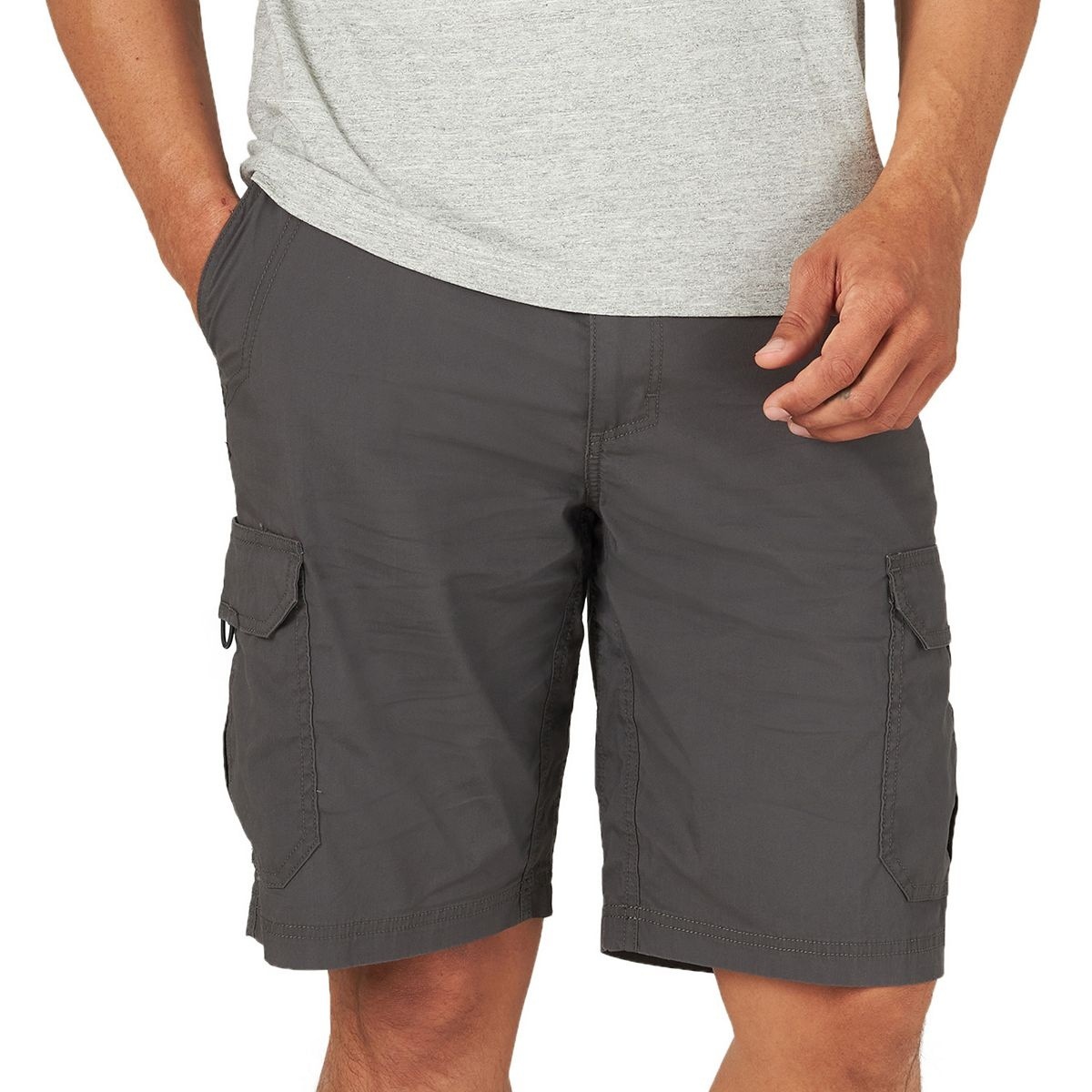 Men's 10.5-Inch Stretch Cargo Shorts - Anthracite