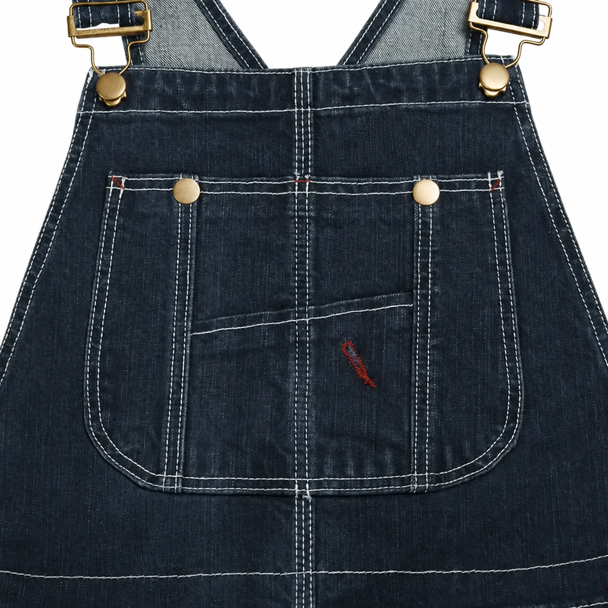 4-PACK or 8-PACK Men's Stonewashed Denim Bib Overalls