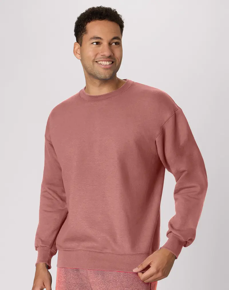 Ultimate Heavyweight Fleece Crewneck Sweatshirt Long Sleeve Pullover Warm Comfortable Ribbed Classic Top