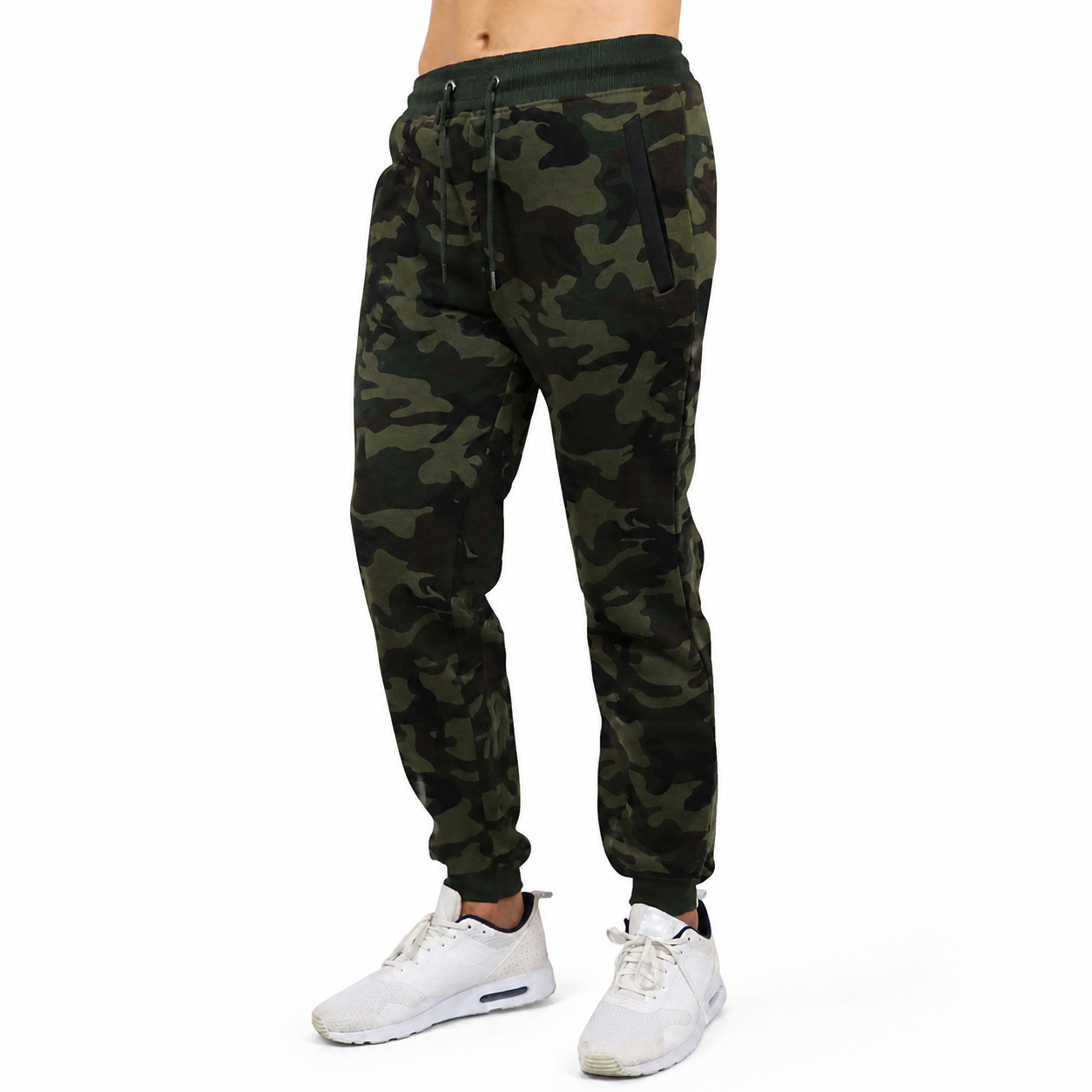 Men's Fleece-Lined Jogger Sweatpants - 8 Pack - Woodland 8-Pack