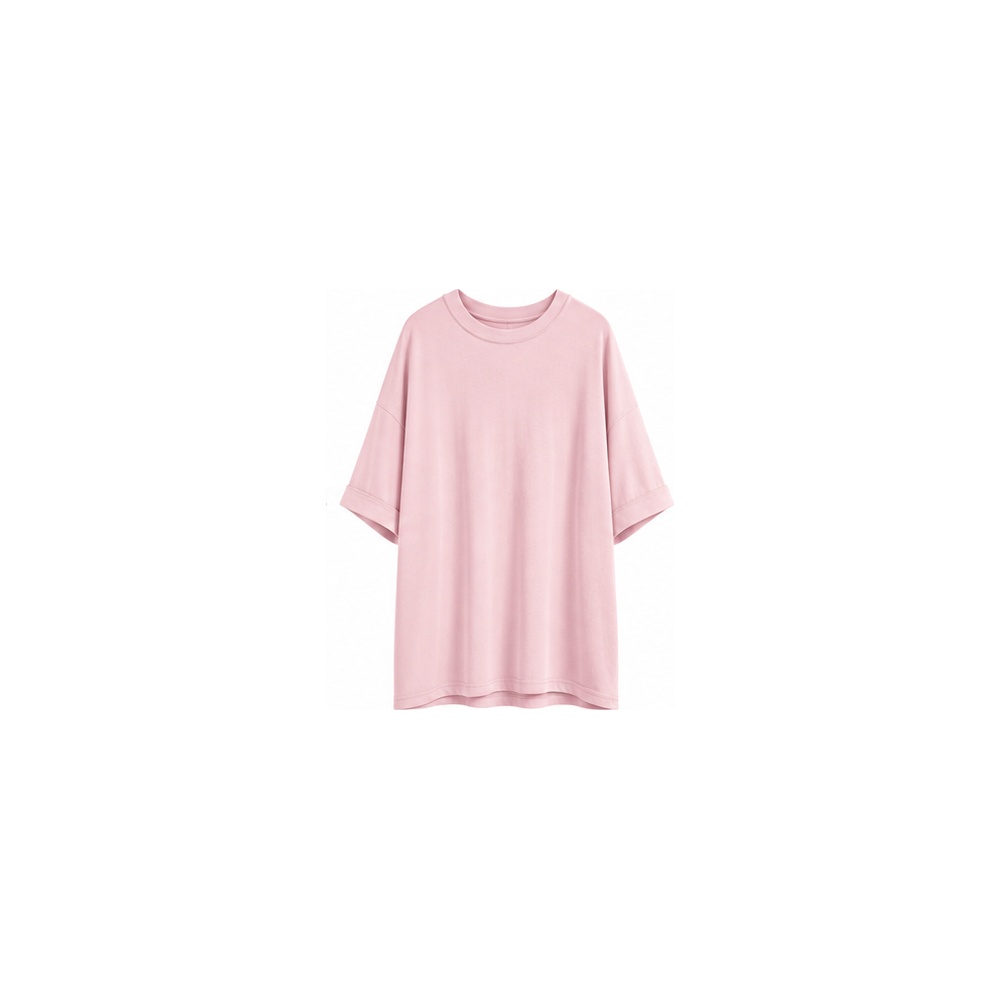 Women's Oversized Soft Stretch Crewneck T-Shirt - 5-Pack - Bonbon