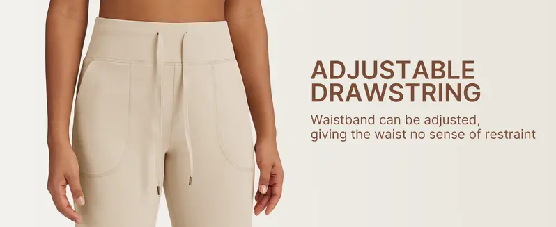 Adjustable Drawstring Waist