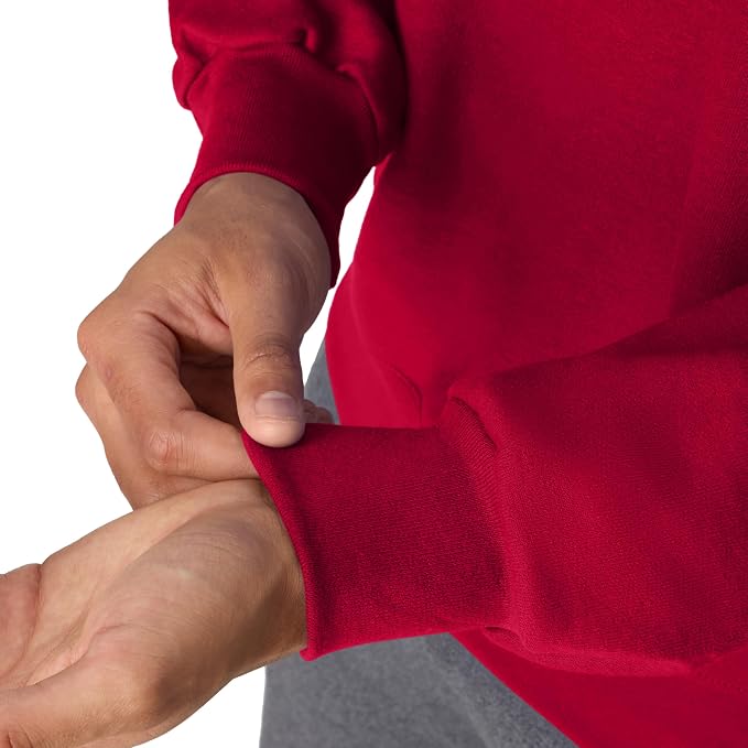Ribbed sleeve cuffs