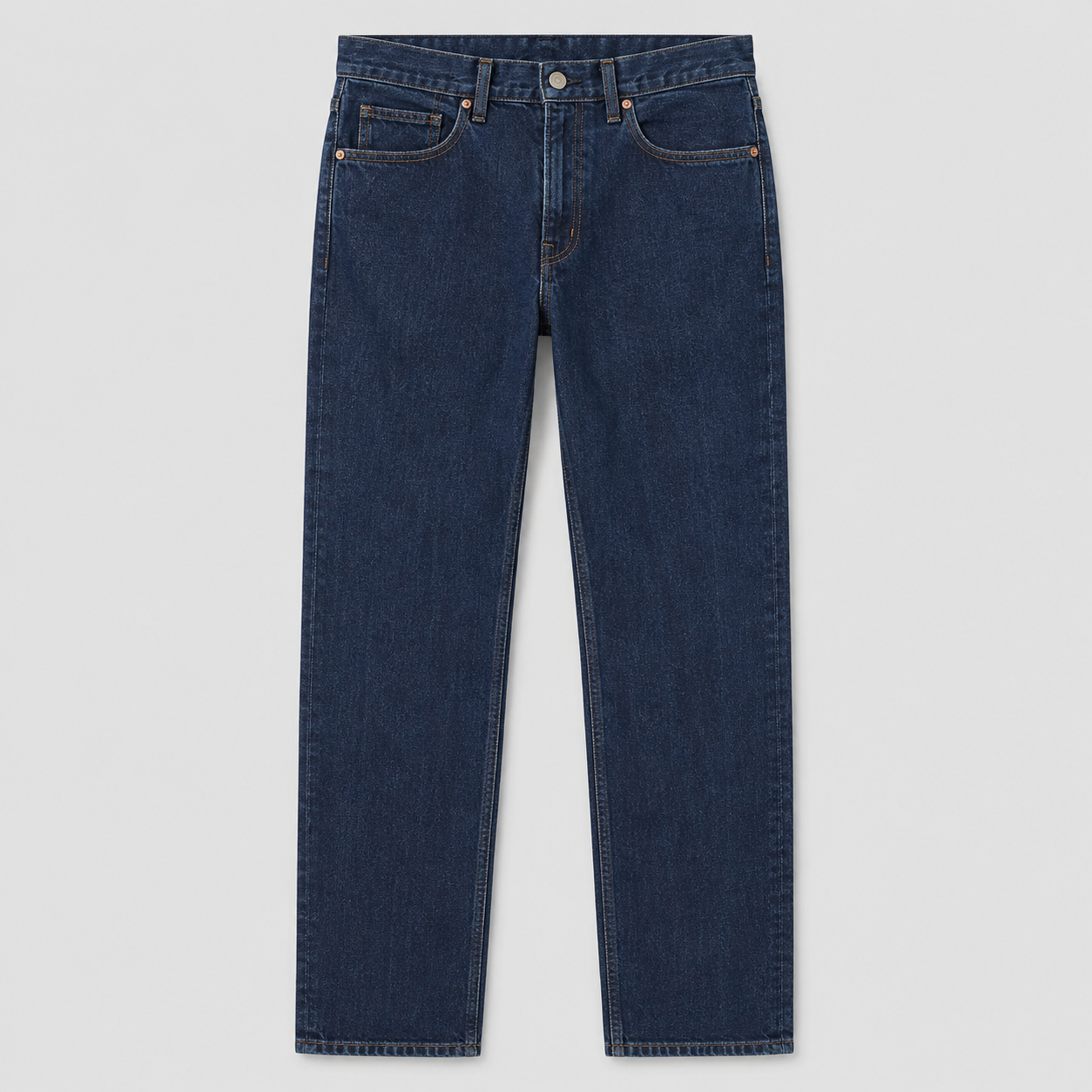 Men's 9-Piece Straight Fit Cut Jeans
