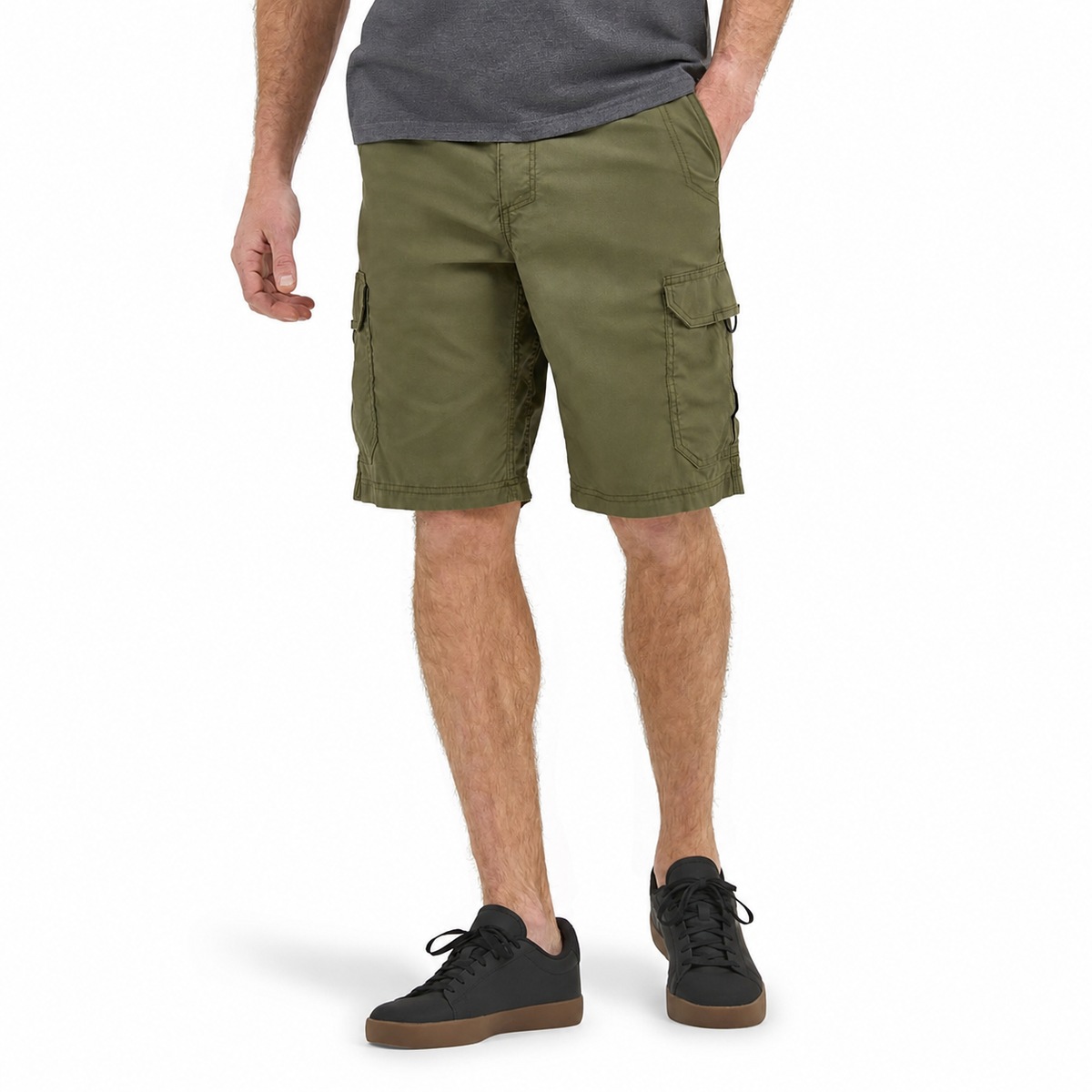 Men's 10.5-Inch Stretch Cargo Shorts - Olive Night