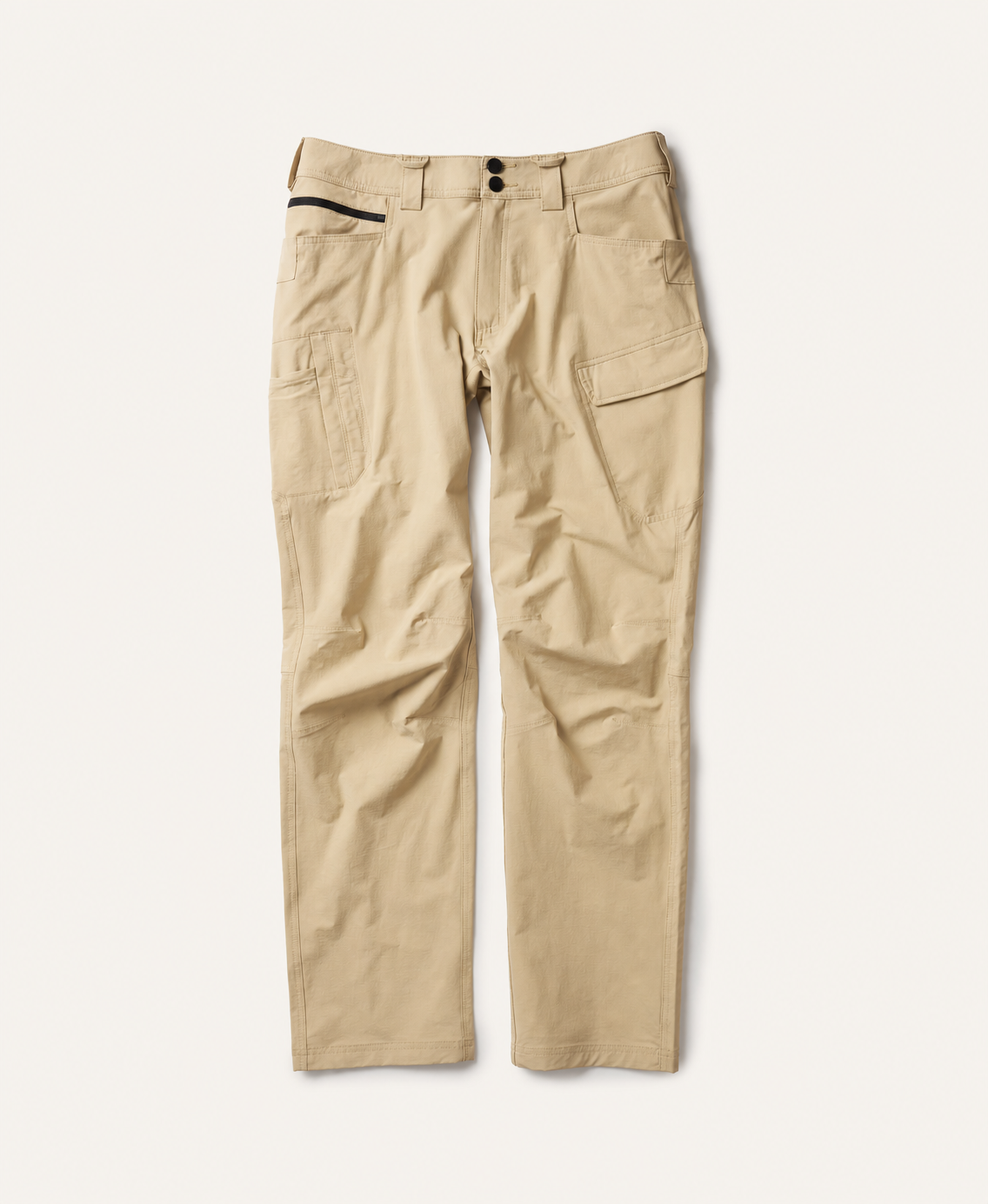 Men's Lightweight Stretch Summer Work Pants - Light Khaki