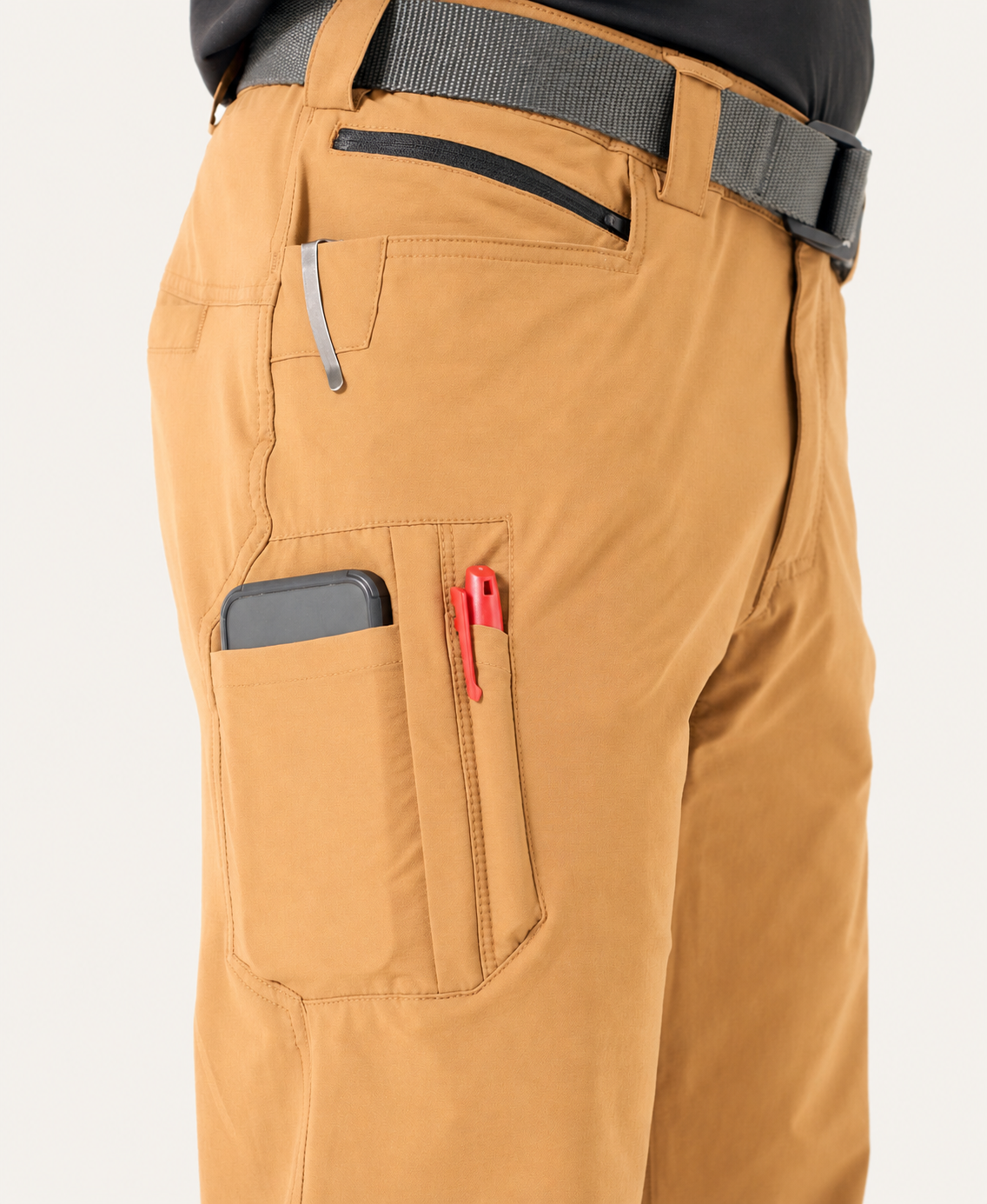 On-body nine-pocket layout