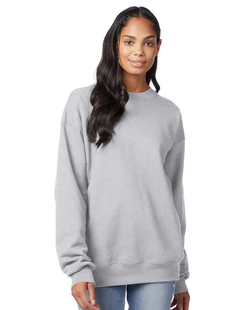 Ultimate Heavyweight Fleece Crewneck Sweatshirt Long Sleeve Pullover Warm Comfortable Ribbed Classic Top