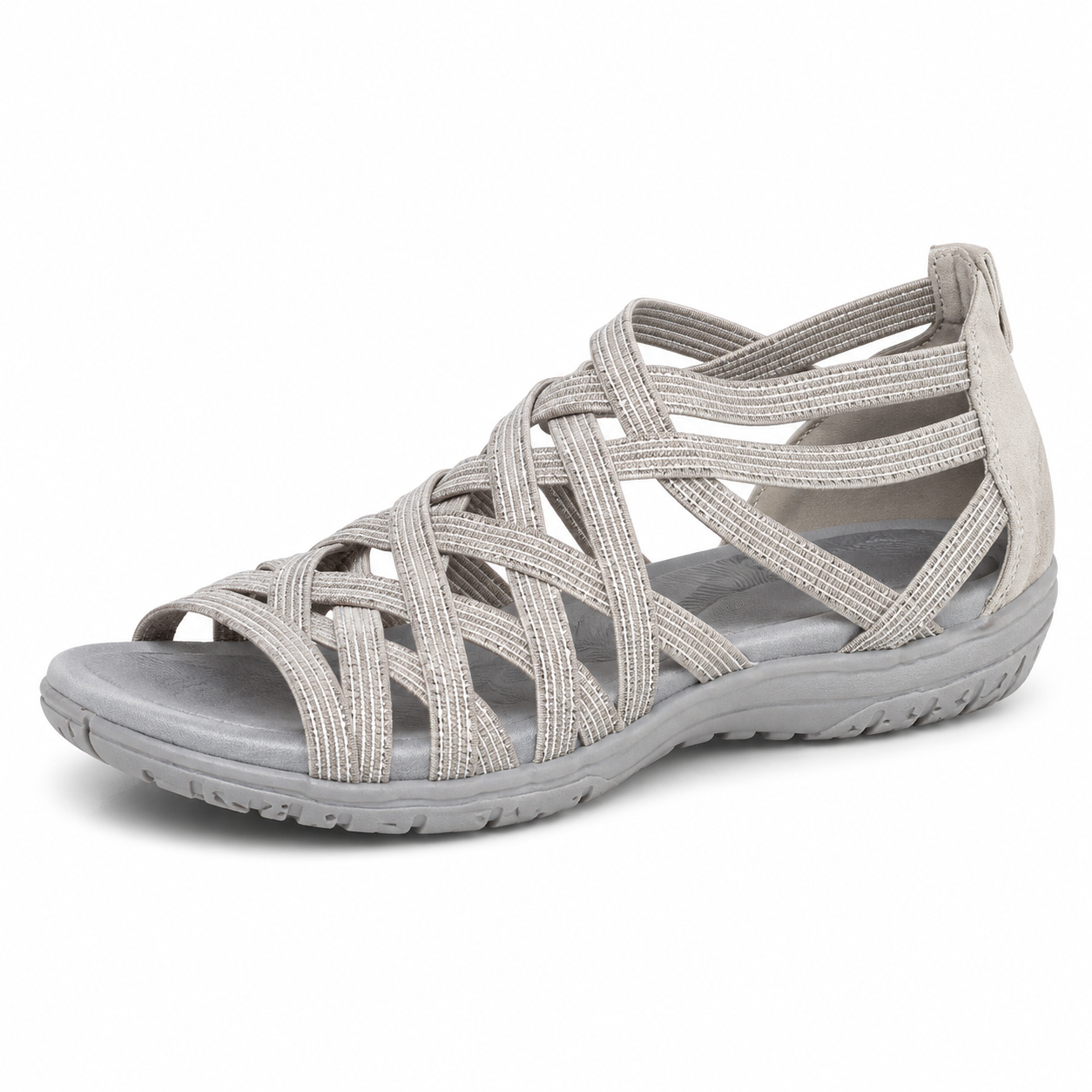 Sandales de gladiateur orthopédiques - Conception à plusieurs brides à la cheville