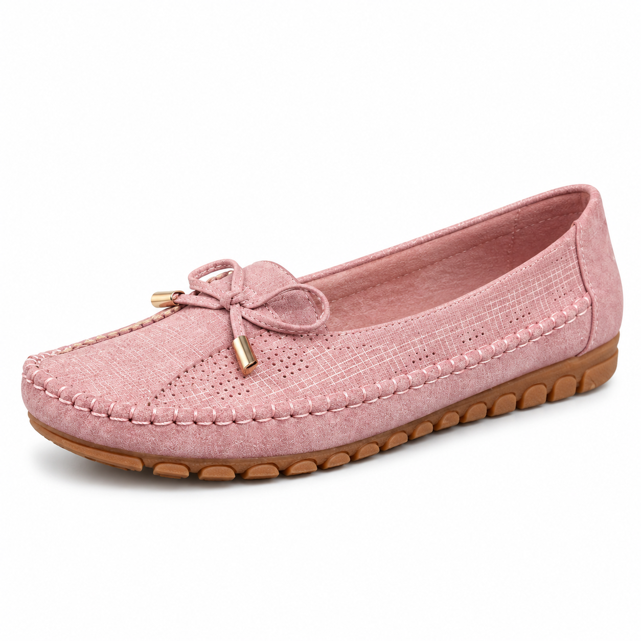 Mocassins confortables avec semelles orthopédiques
