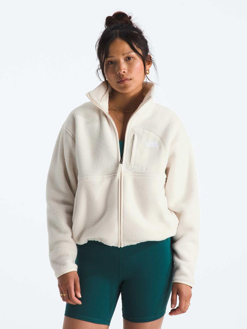 🧥 Women's Cozy Full-Zip Fleece Jacket – Soft Relaxed-Fit Casual Outerwear
