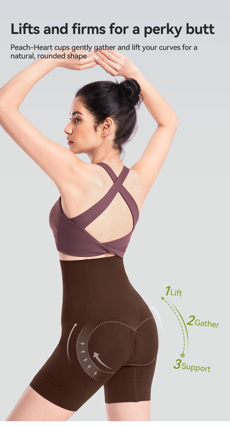(KakaPeople ZeroG Faja Shapewear) Tummy Control Pants for Women Butt-Lifting Shapewear, Sexy and Comfortable High-Waist Body Sculpting Garment Womenswear Compression