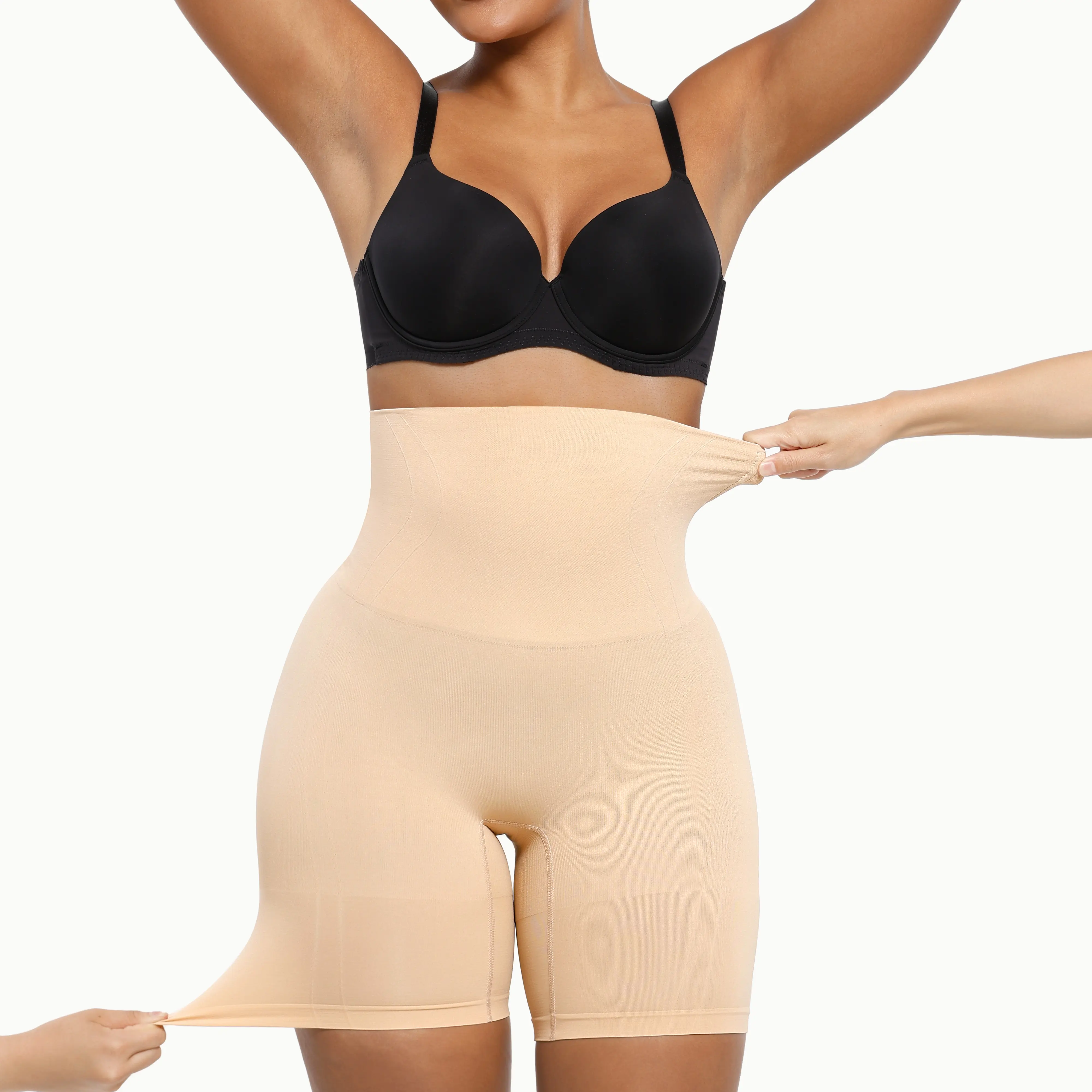 Women's High-Waisted Seamless Sculpting Shorts