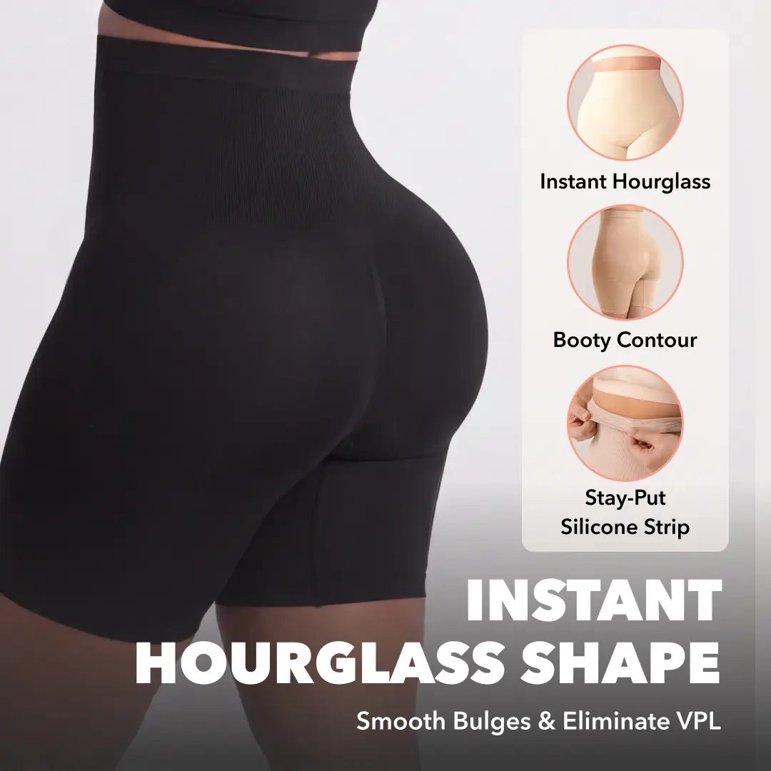Women's High-Waisted Seamless Shaping Shorts