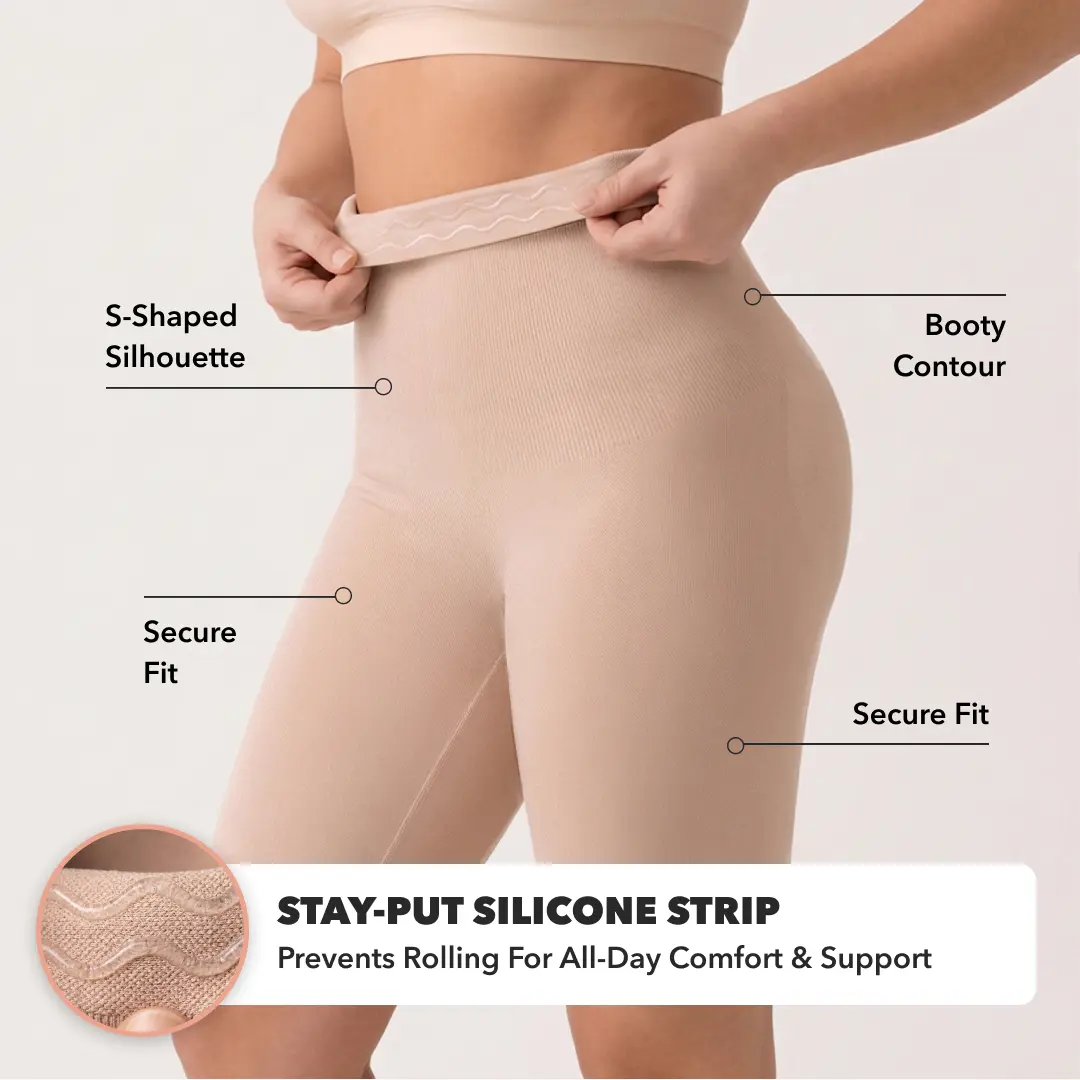 Women's High-Waisted Seamless Shaping Shorts