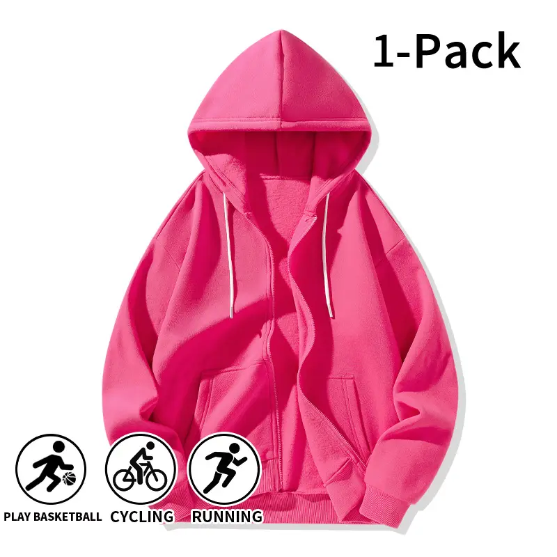 Men's Everyday Full-Zip Hooded Jacket