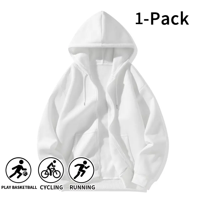 Men's Everyday Full-Zip Hooded Jacket
