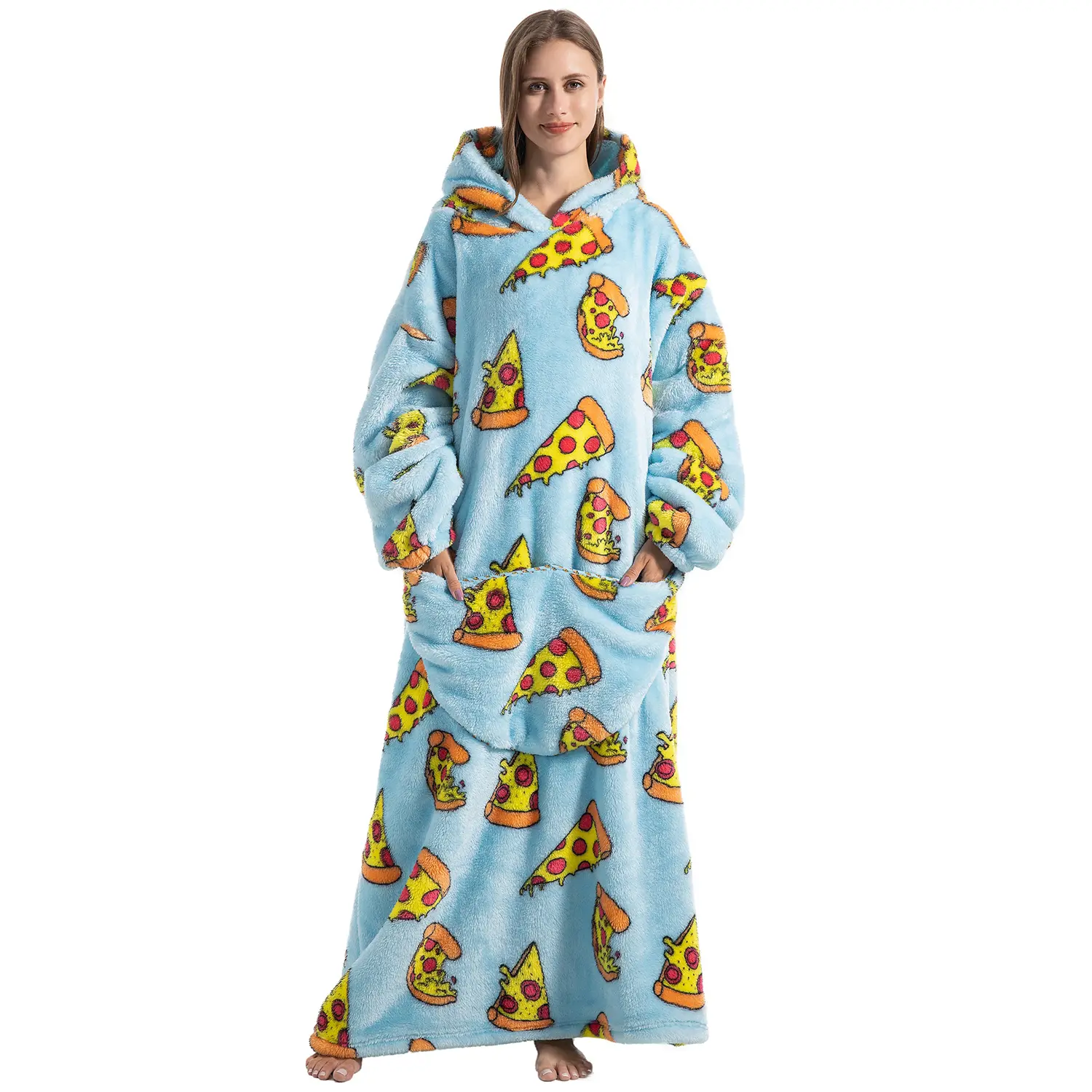CozyCloud Oversized Wearable Blanket Hoodie