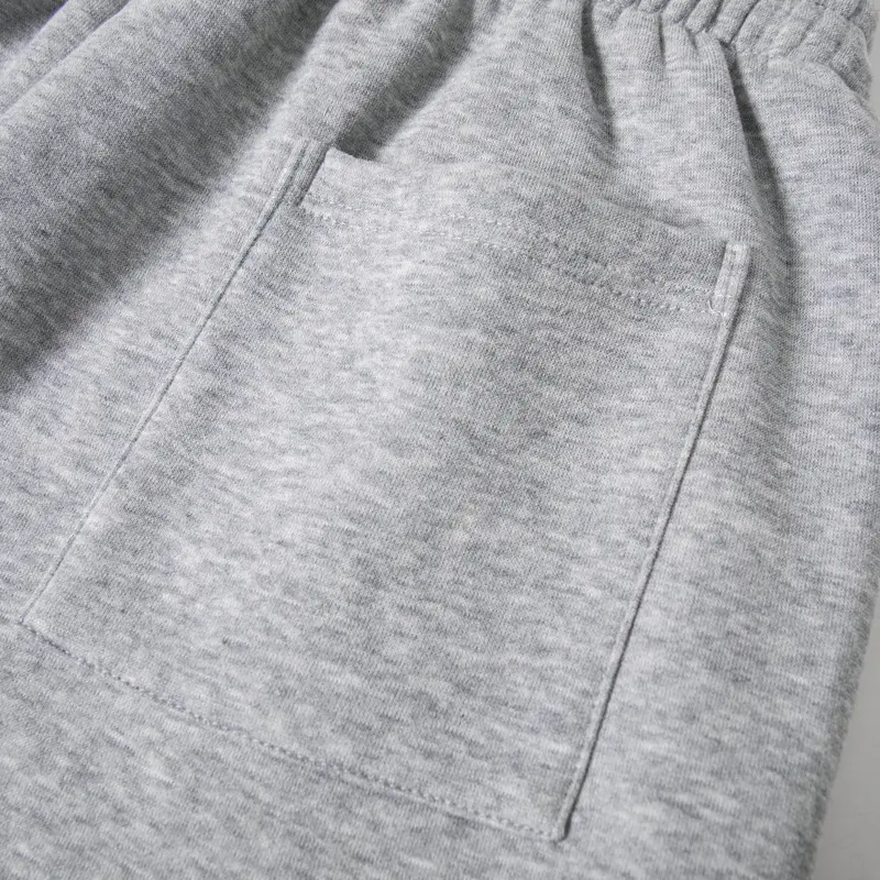Men's Plaid Panel Wide-Leg Sweatpants