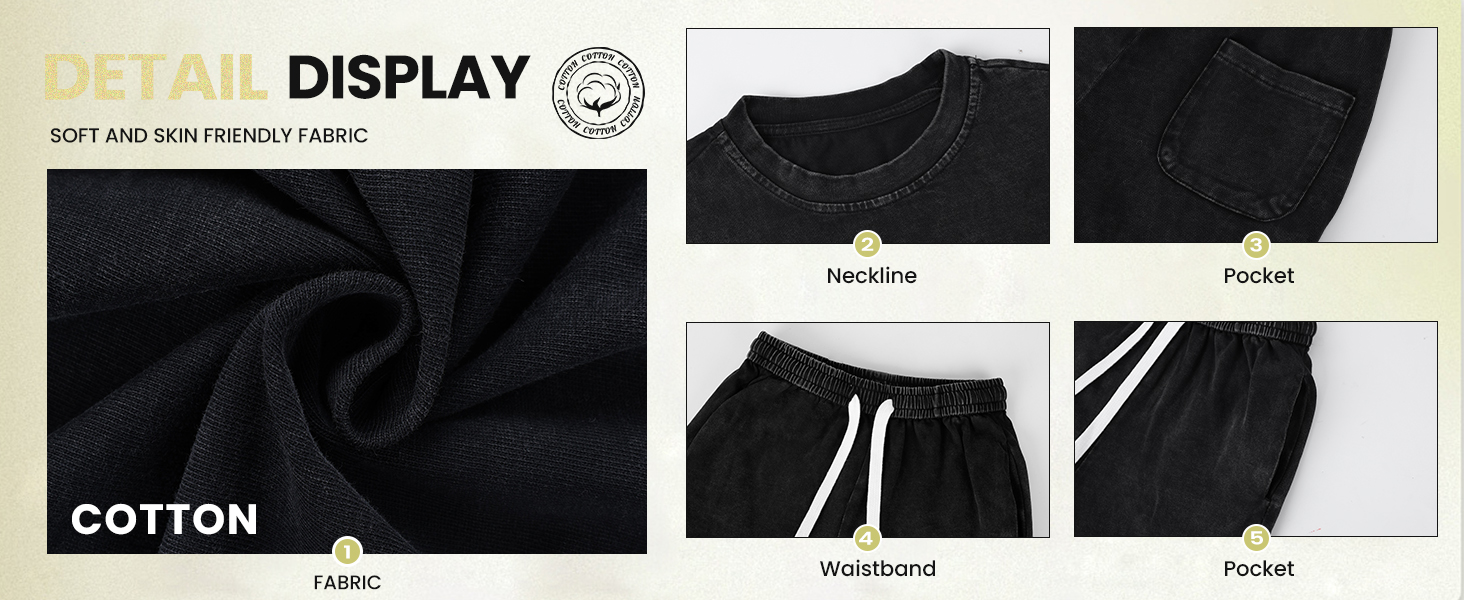 Womens Shorts Set