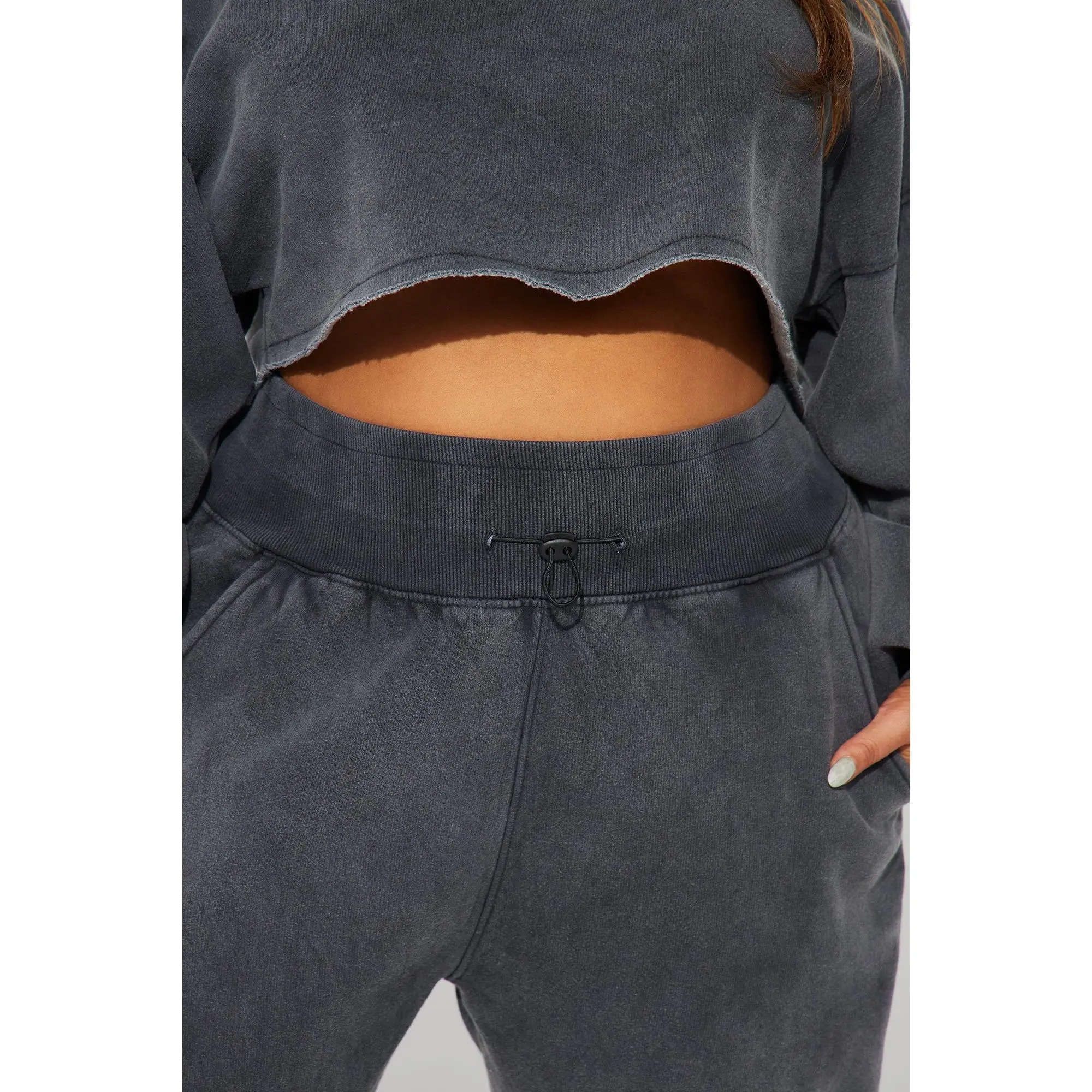 Women's Cozy Fleece Crewneck & Jogger Set