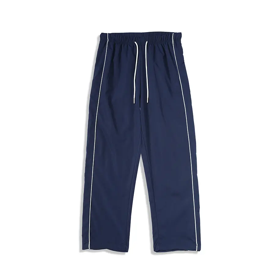 5-Pack Men’s Straight-Leg Striped Casual Pants for Spring/Autumn, Trendy High-Street Versatile Athletic Joggers for Summer