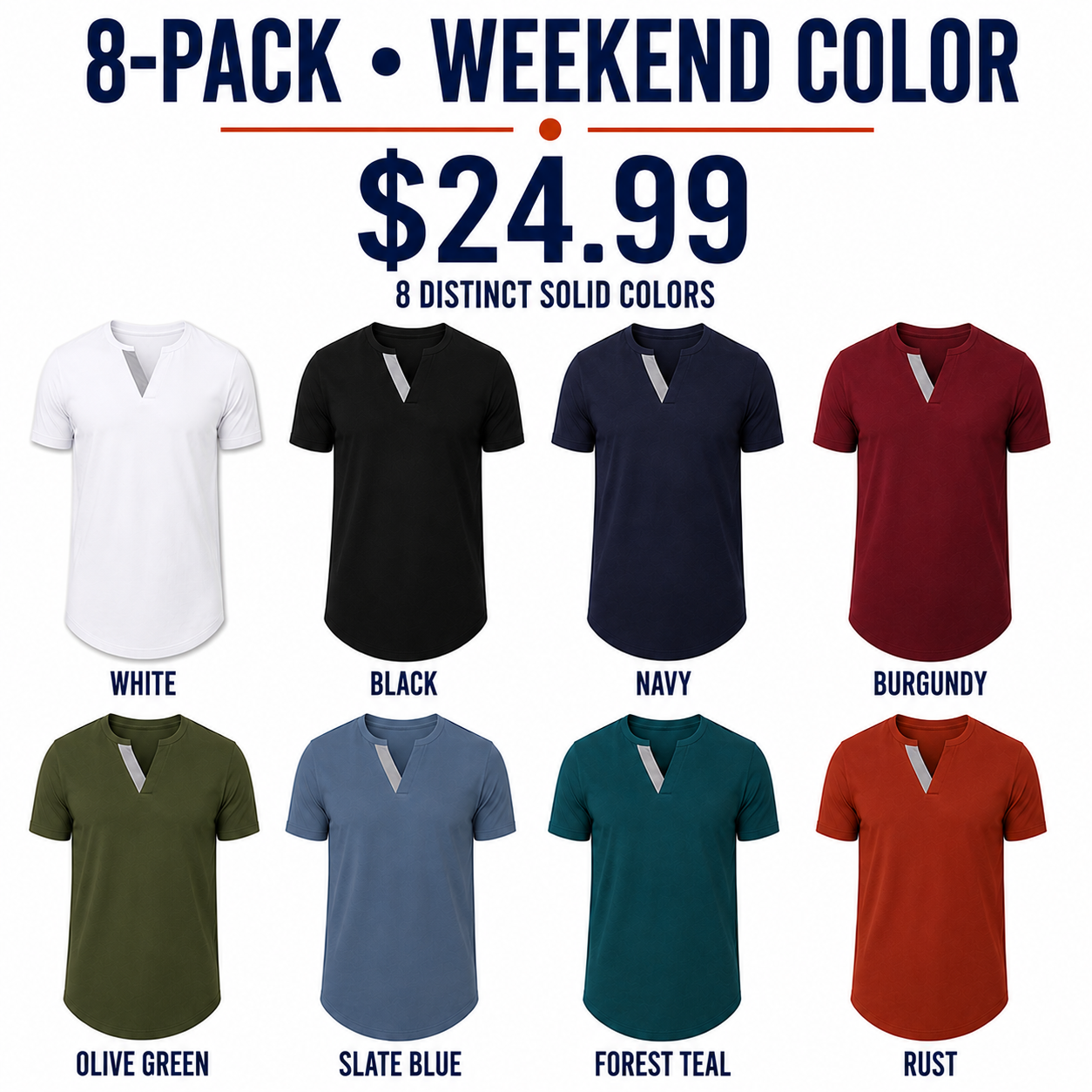 Weekend Color 8-Pack at $24.99