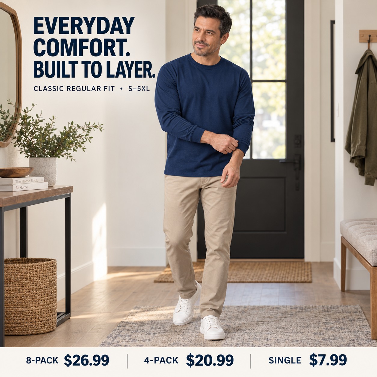 Everyday value and classic fit overview