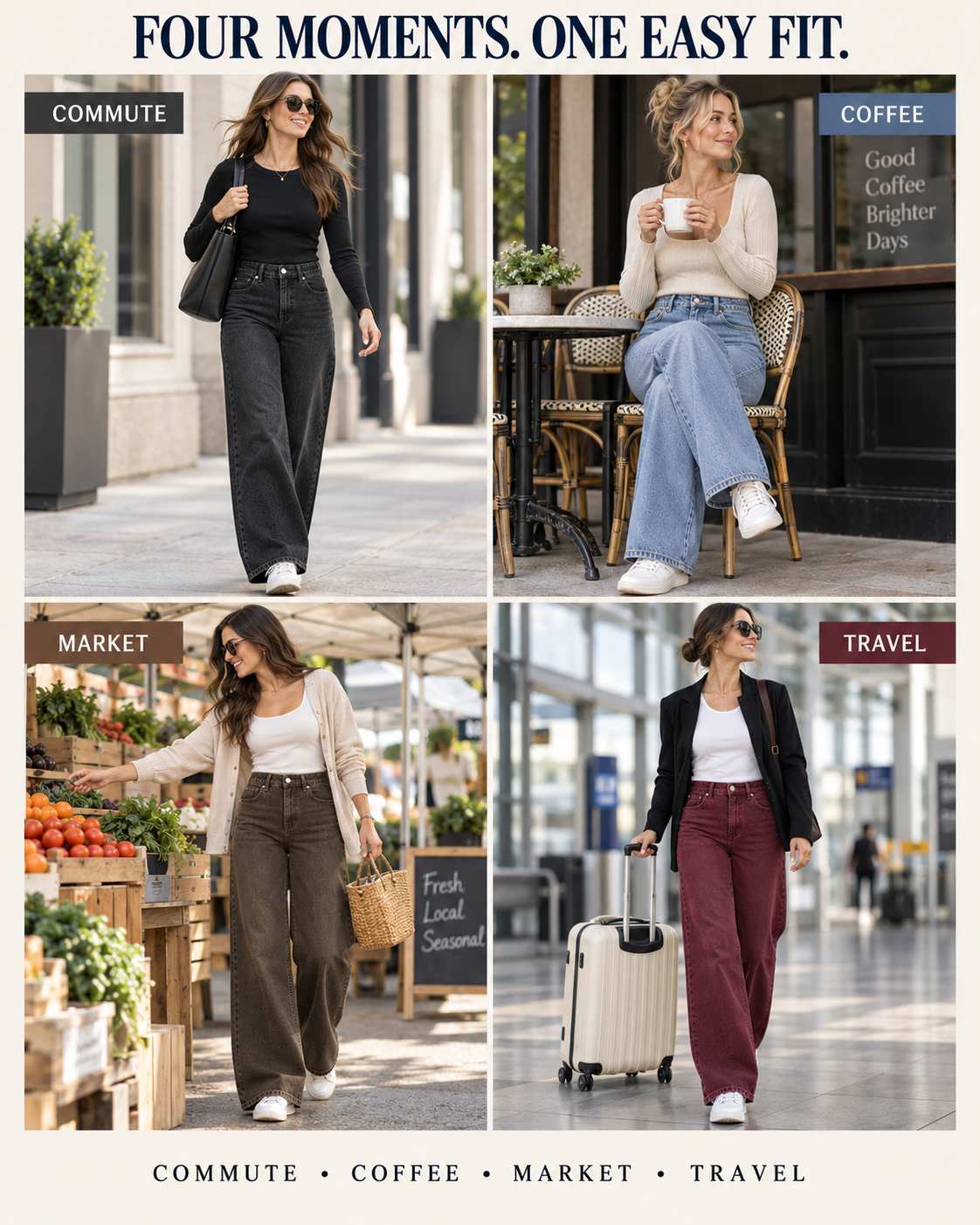 Four everyday styling moments