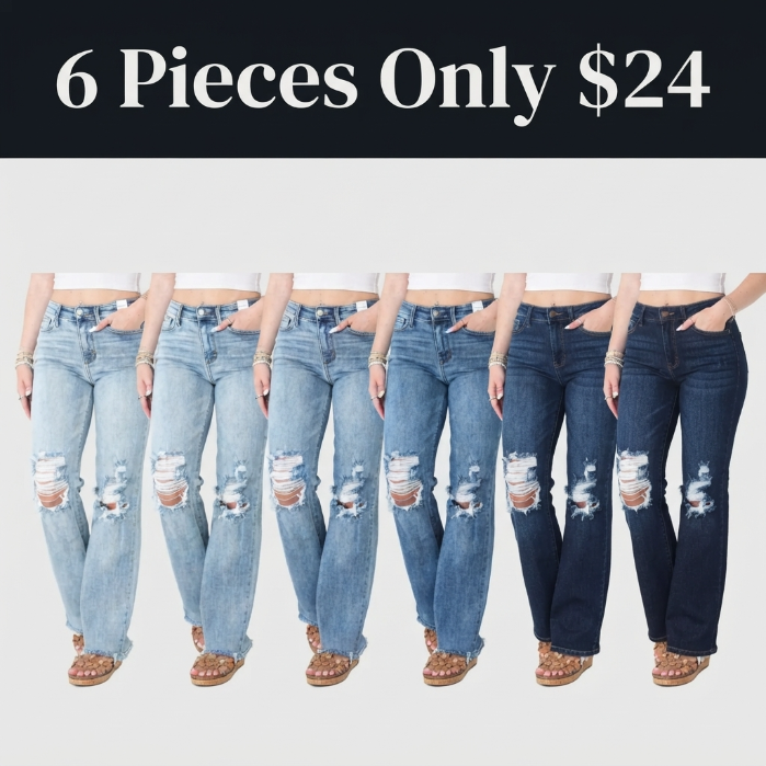 Ladies In The 90s Blue Jeans