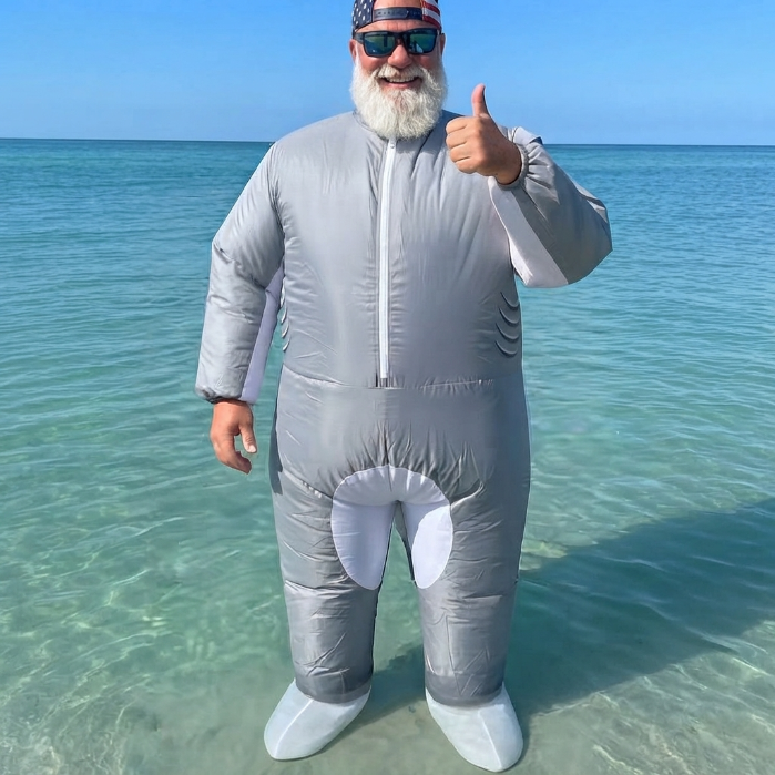 JetShark™ Motorized Inflatable Shark Suit