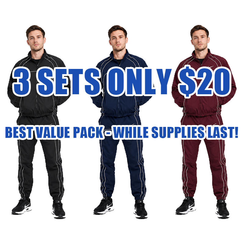 📌📌Men's 2-Piece All-Weather Performance Tracksuit