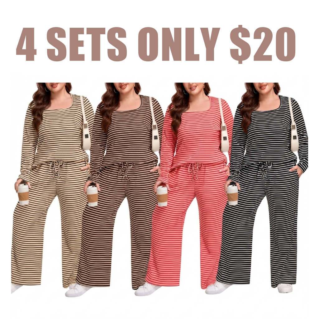 Women Matching 2‑Piece Outfit Set