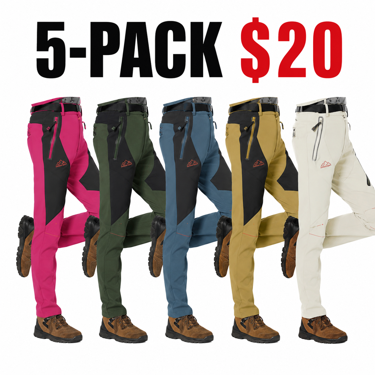 Women's Snow Pants Waterproof Insulated Fleece Thermal Ski Hiking Snowboard Pants