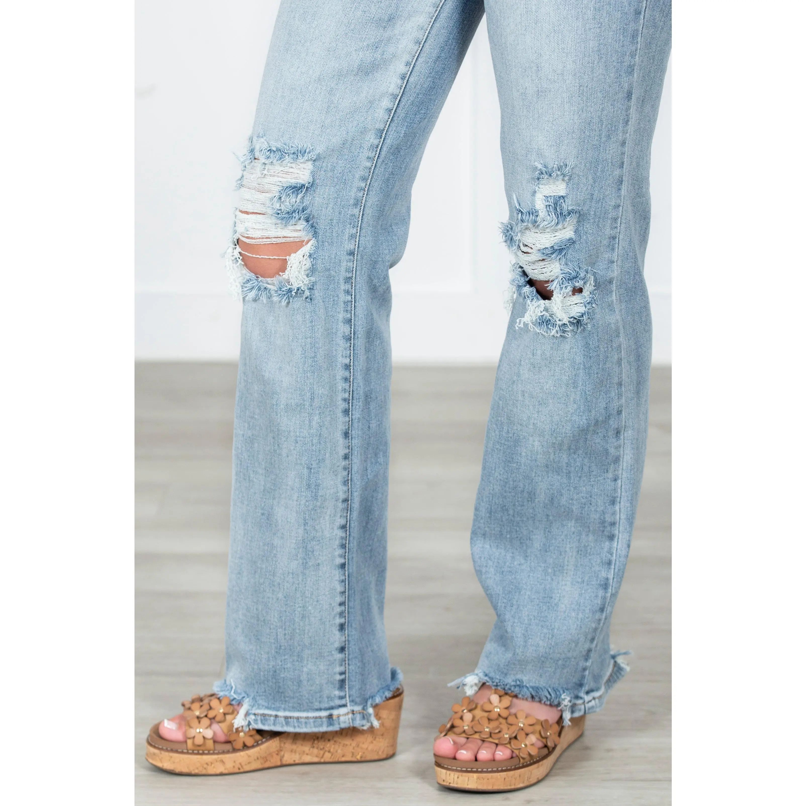 Ladies In The 90s Blue Jeans