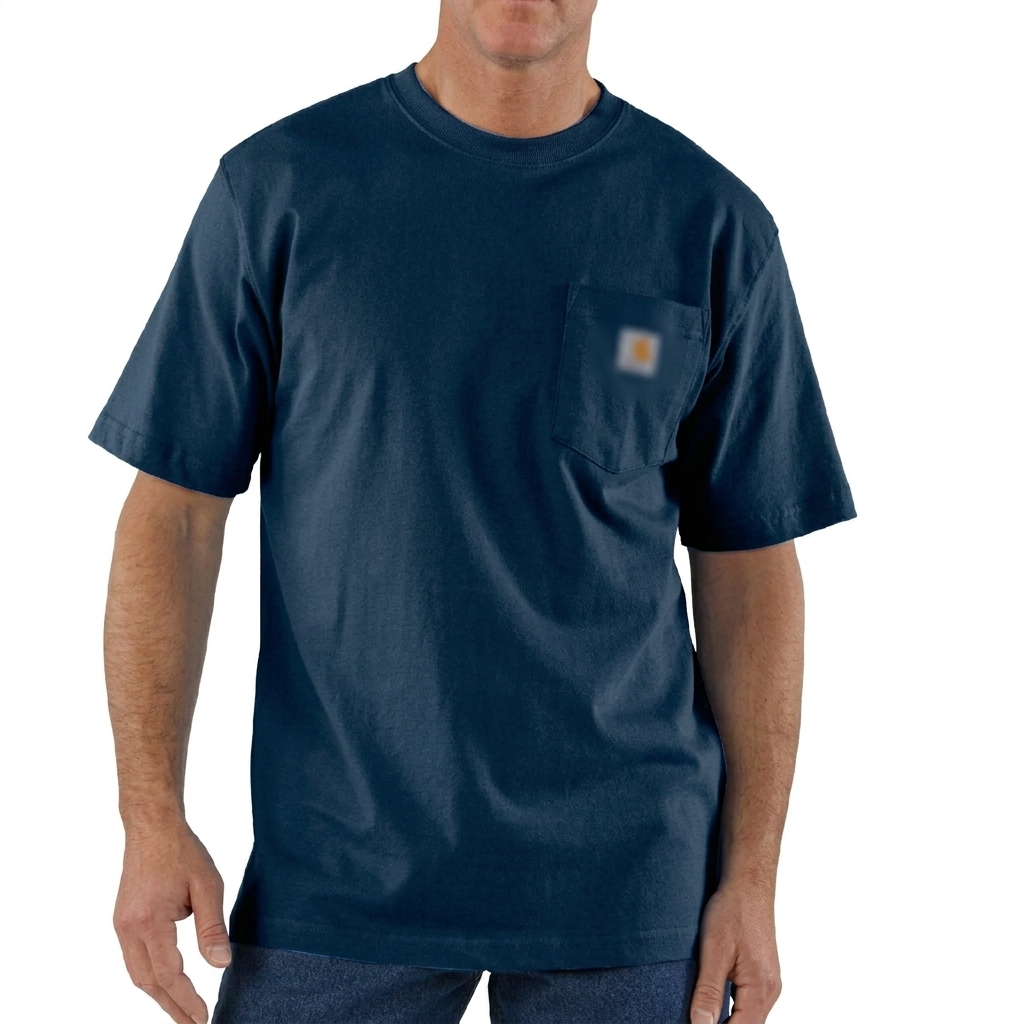 Men's Heavyweight Cotton Pocket T-Shirt