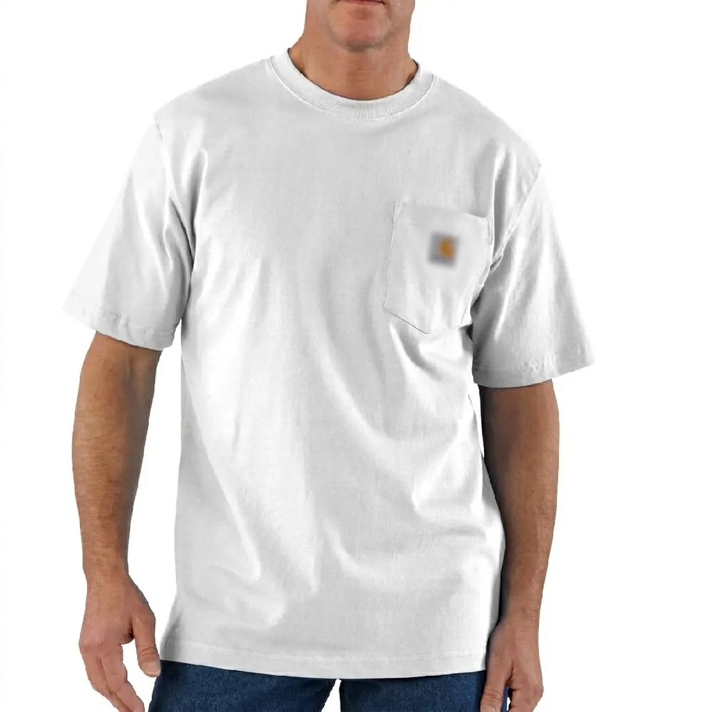 Men's Heavyweight Cotton Pocket T-Shirt