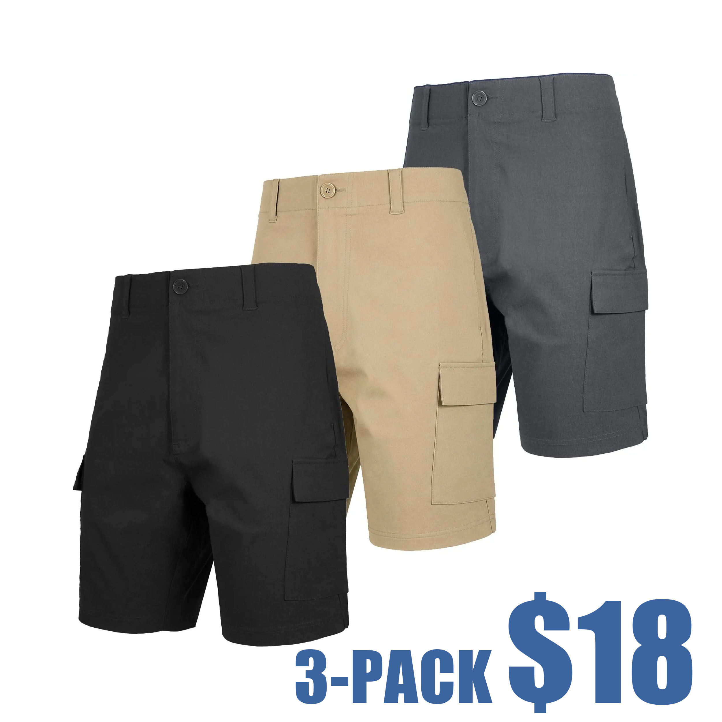 Men's Super Stretch Cargo Shorts
