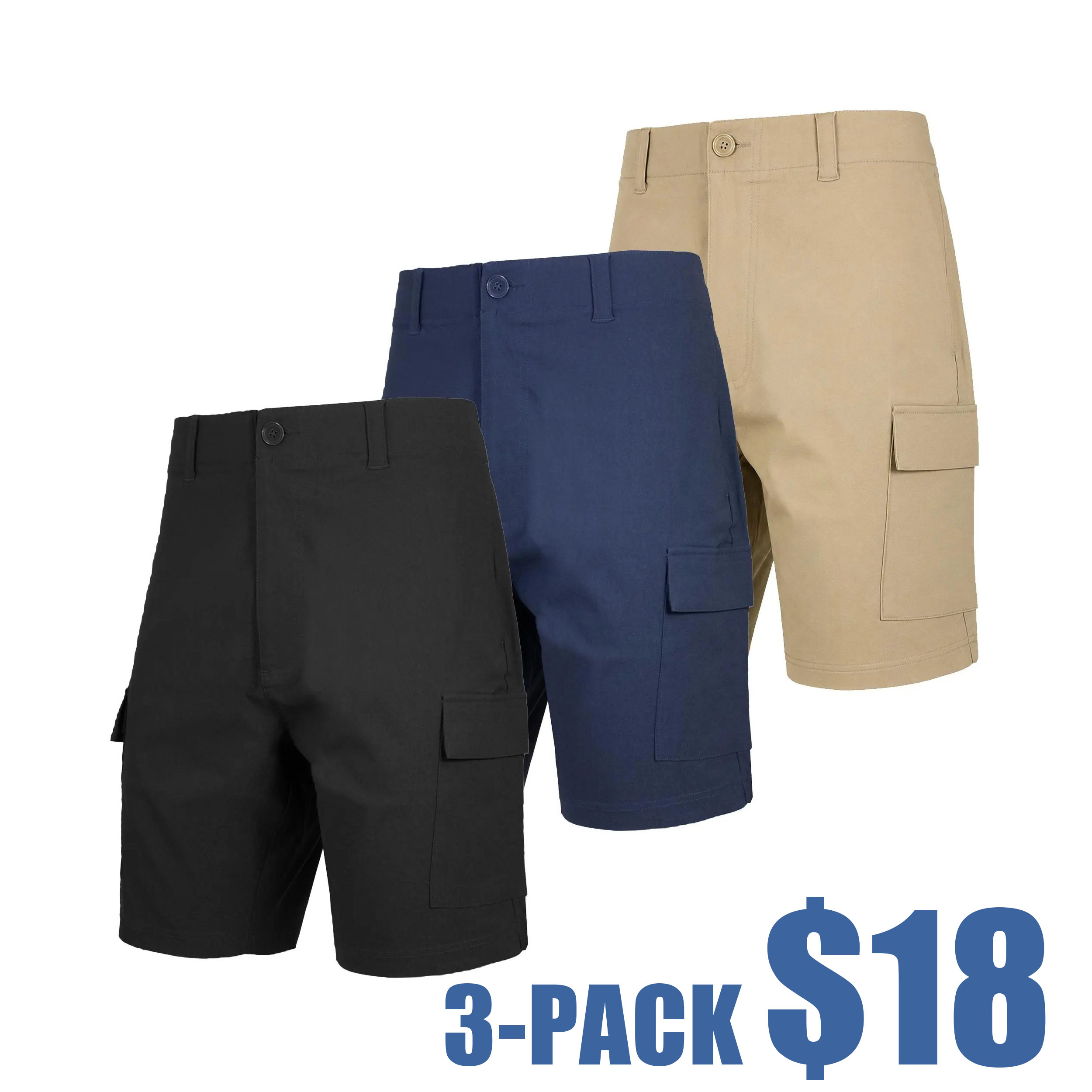 Men's Super Stretch Cargo Shorts