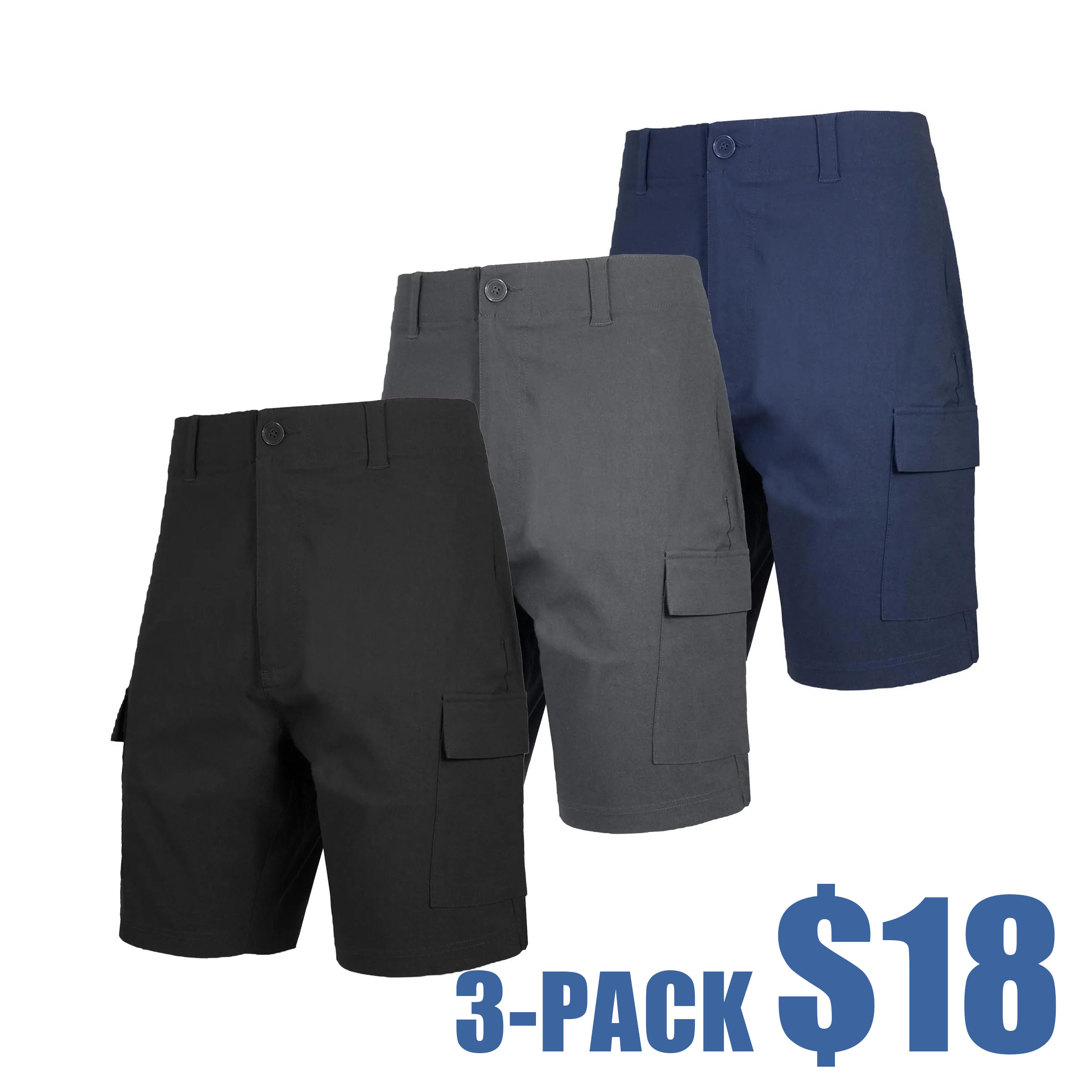 Men's Super Stretch Cargo Shorts