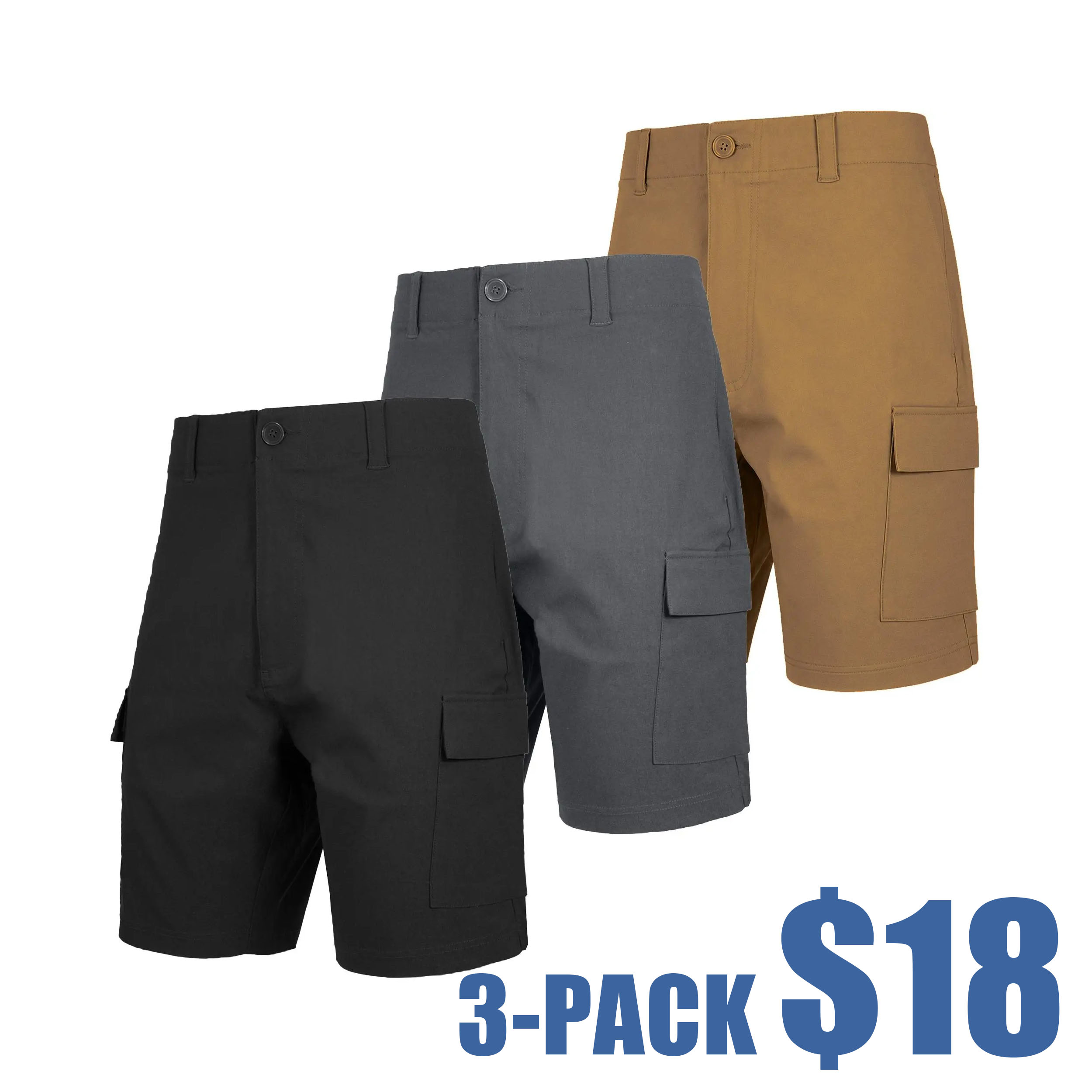 Men's Super Stretch Cargo Shorts