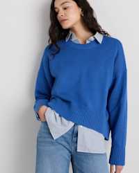 100% Organic Cotton Crew Sweater