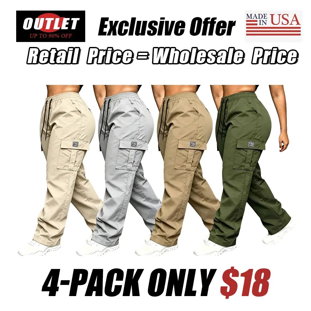 Women's Vintage Loose-Fit Cargo Pants