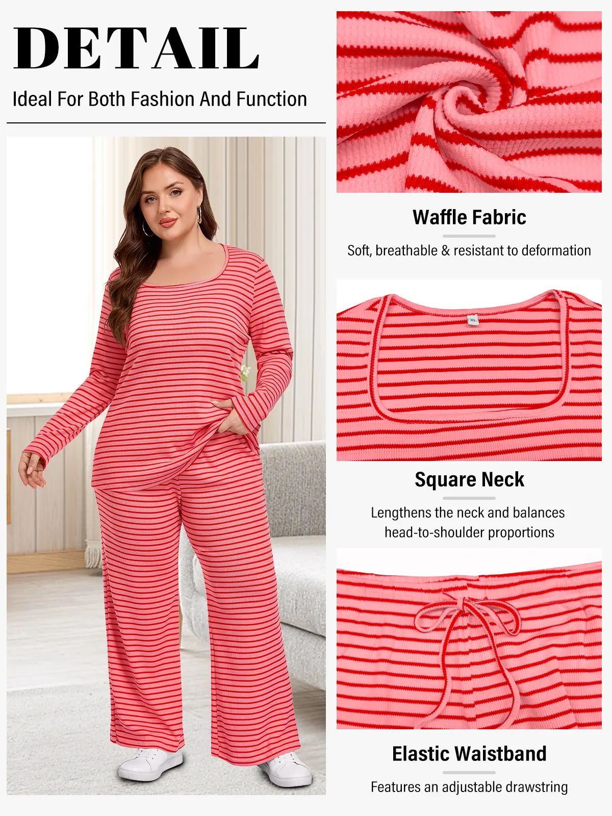 Women Matching 2‑Piece Outfit Set