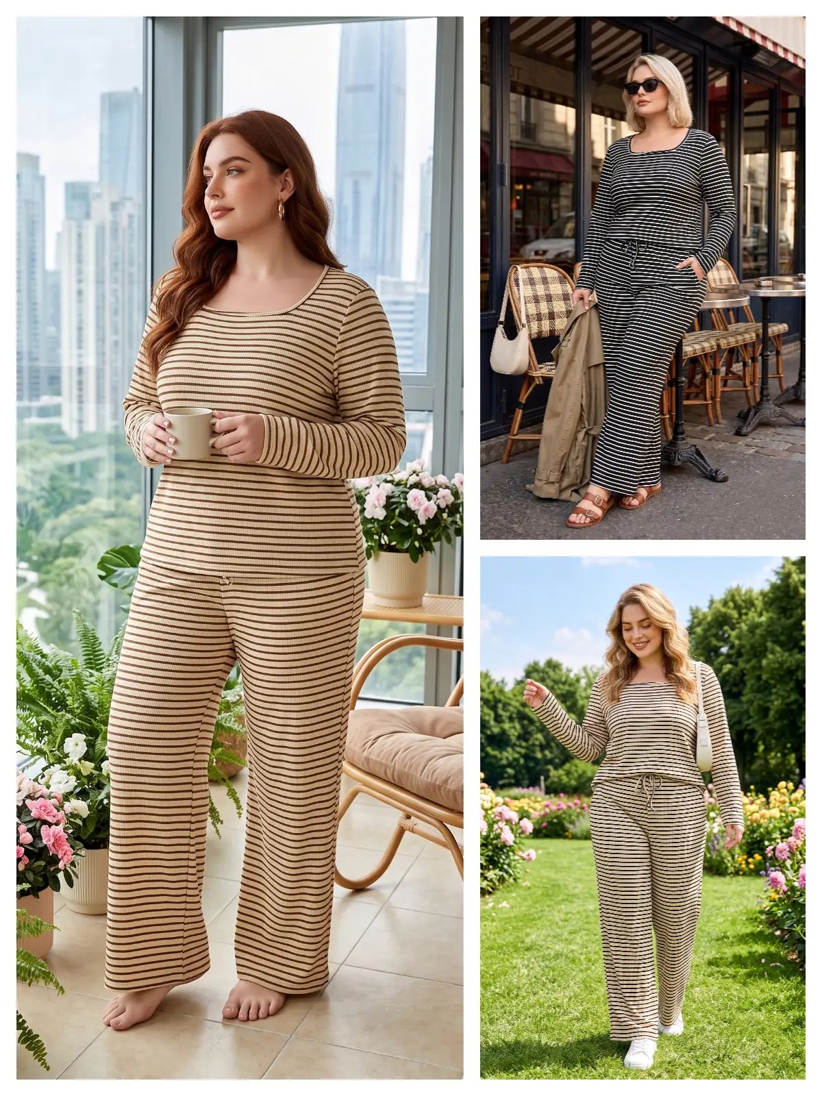 Women Matching 2‑Piece Outfit Set