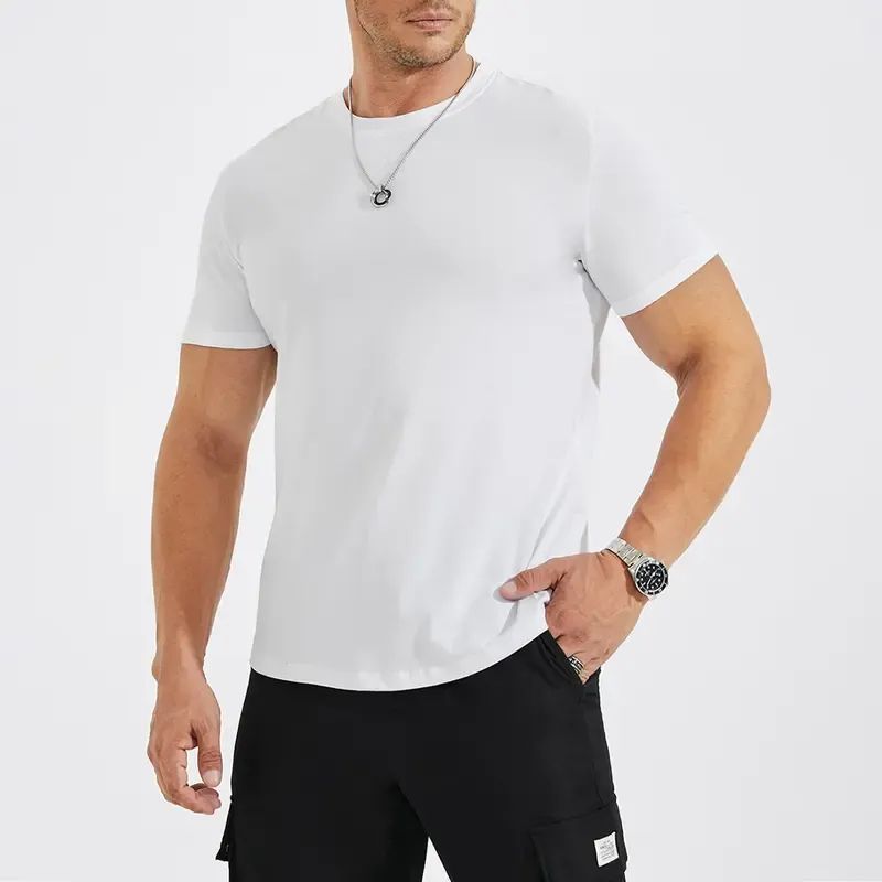 Men's Pure Cotton Trendy Hip-Hop Style T-Shirt