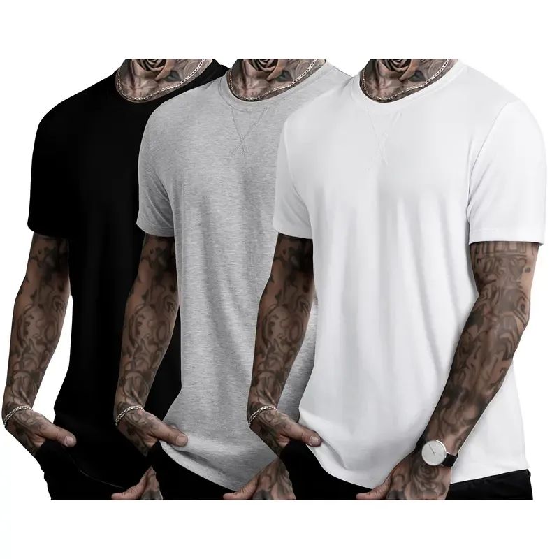 Men's Pure Cotton Trendy Hip-Hop Style T-Shirt